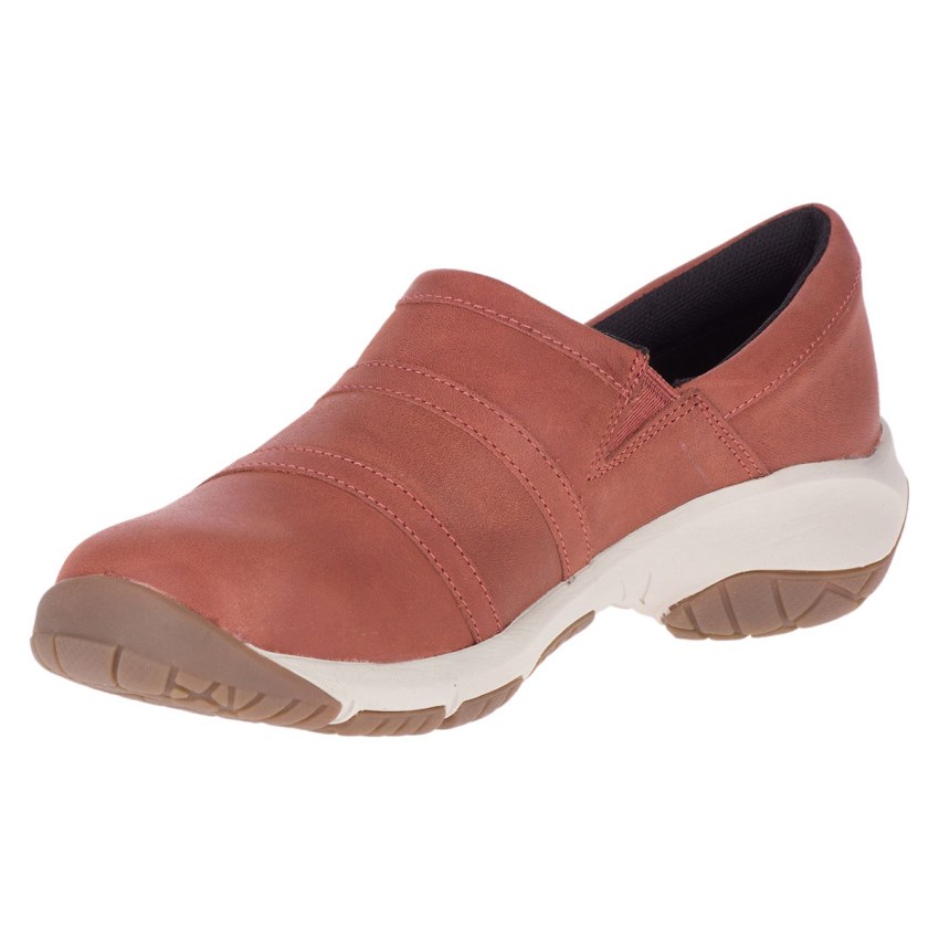 Chaussure Casual Merrell Encore Moc 4 Leather Corail Femme | P.C.GFVY